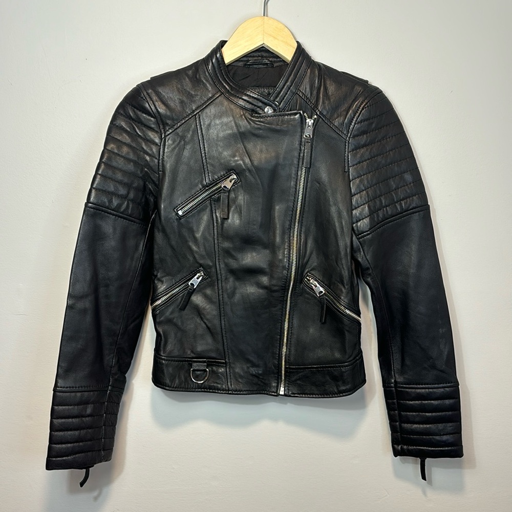 Zara Leather Jacket XS